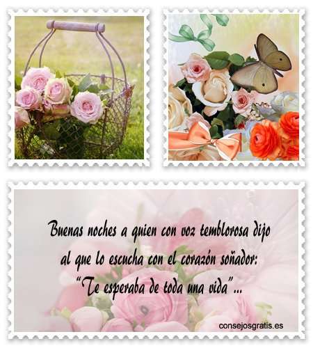 Buscar frases romànticas de buenas noches para dedicar a mi enamorada por Facebook