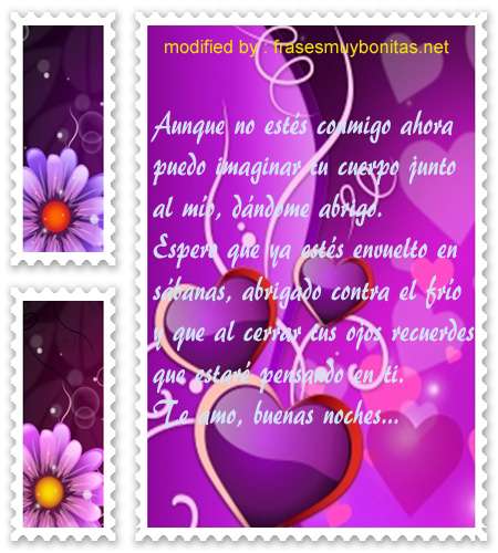 Originales frases de buenas noches para mi enamorado con imágenes - Originales frases de buenas noches para mi enamorado con imágenes -