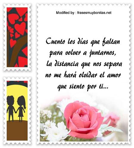 Frases de amor para mi novio que está lejos | Mensajes de amor -  