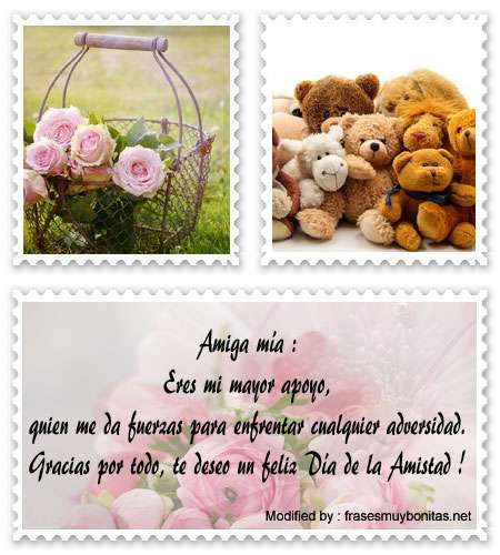 Mensajes bonitos de amistad para dedicar a mi amiga por mòvil