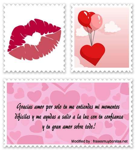 Lindas frases para agradecer a mi novio | Mensajes romànticos para mi novio Lindas frases para agradecer a mi novio | Mensajes romànticos para mi novio