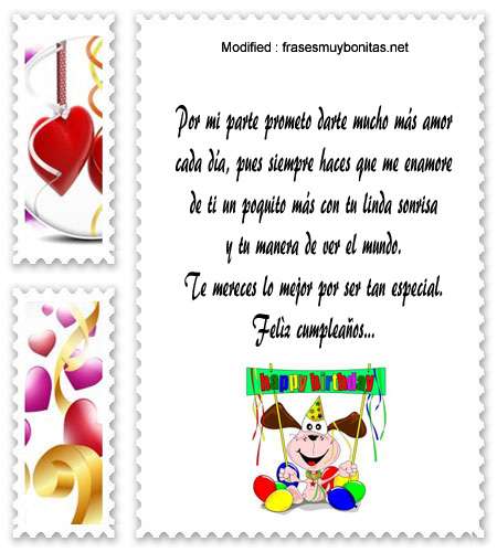 Bellos textos de cumpleaños para mi esposo | Tarjetas y saludos de  cumpleaños 