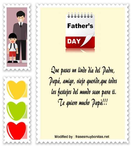 frases para el dia del Padre,buscar frases para el dia del Padre