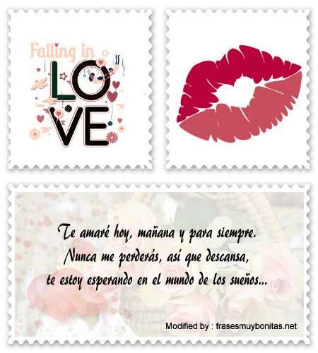 Bonitas frases de dulces sueños para mi novio.#FrasesDulcesSuenos