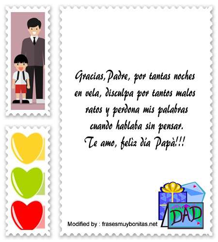 Frases originales por el día del Padre | Tarjetas por el día del Padre -  