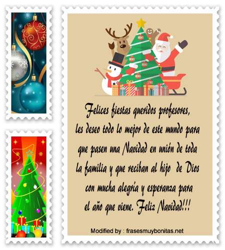 Bonitas Frases De Navidad Para Tu Profesor  Saludos de 