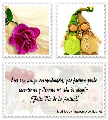 mensajes para el Día de la amistad para facebook.#SaludosDíaDelAmoryLaAmistad