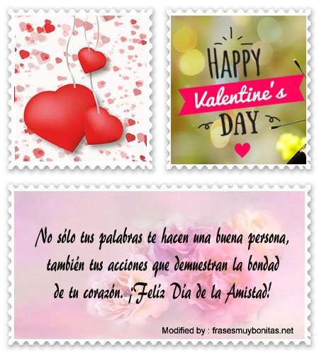 frases bonitas para el Día del amor y la amistad.#SaludosDíaDelAmoryLaAmistad