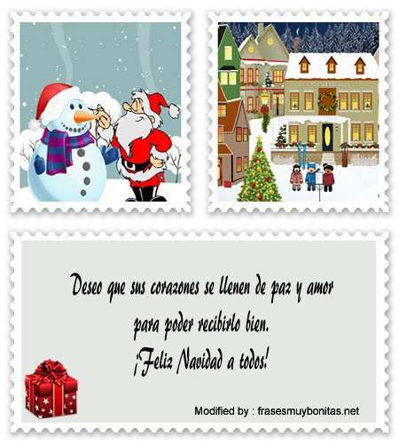 tarjetas con mensajes de Navidad para amigos