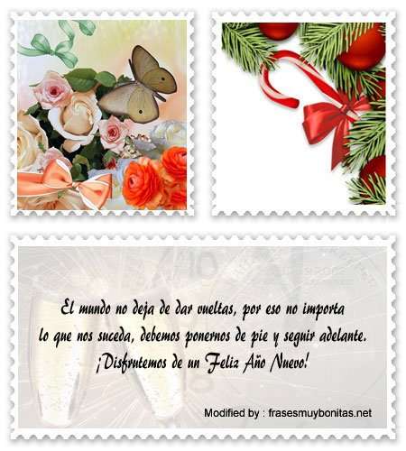 Bellos y originales mensajes de año nuevo para mandar por Whatsapp.#MensajesDeAñoNuevoParaNovios,#MensajesDeAñoNuevo,#FrasesDeAñoNuevo