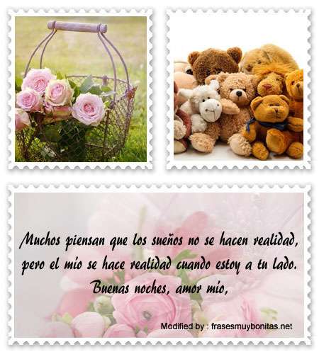 Mensajes de buenas noches mi amor | Frases de dulces sueños Mensajes de buenas noches mi amor | Frases de dulces sueños