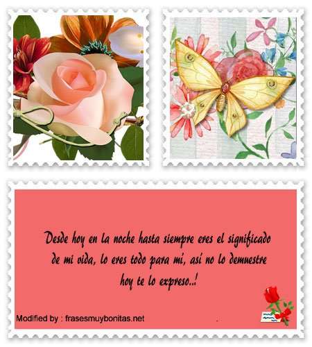 Bonitos textos románticos para enviar a mi amor por Whatsapp.#FrasesRomanticasParaNovios