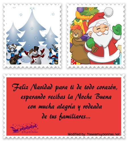 textos bonitos para enviar en Navidad por Whatsapp.#TarjetasDeNavidad,#SaludosDeNavidad,#Navidad,#TarjetasNavideñas