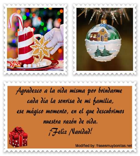 Buscar bonitos mensajes para enviar en Navidad.#FrasesNavidenas