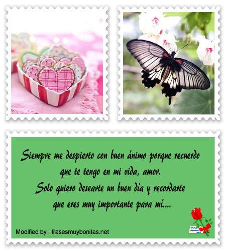 Bonitos mensajes de buenos dias a mi amor | Saludos de buen dia para Whatsapp Bonitos mensajes de buenos dias a mi amor | Saludos de buen dia para Whatsapp