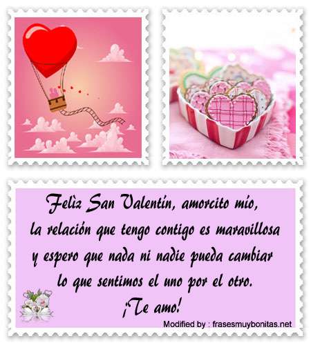 frases y mensajes románticos para San Valentin