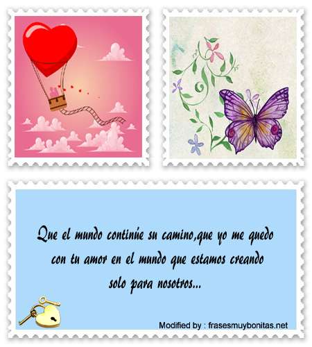 Bonitas frases para tarjetas de amor para mi novia.#FrasesLargasDeAmor
