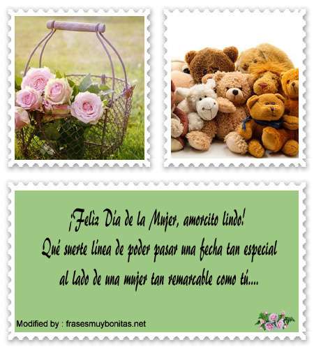 Frases de amor por el día de la mujer | Mensajes por el día de la mujer Frases de amor por el día de la mujer | Mensajes por el día de la mujer