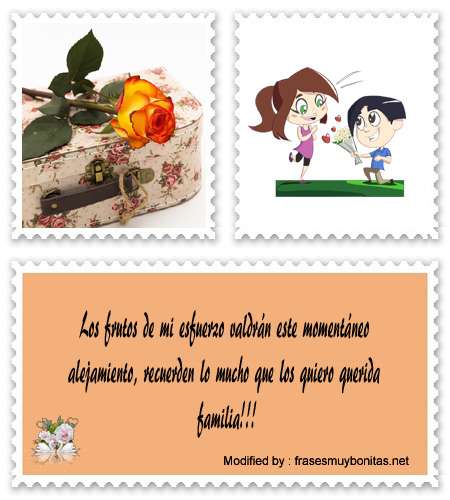 Frases de amor para mi familia que está lejos | Mensajes de afecto -  