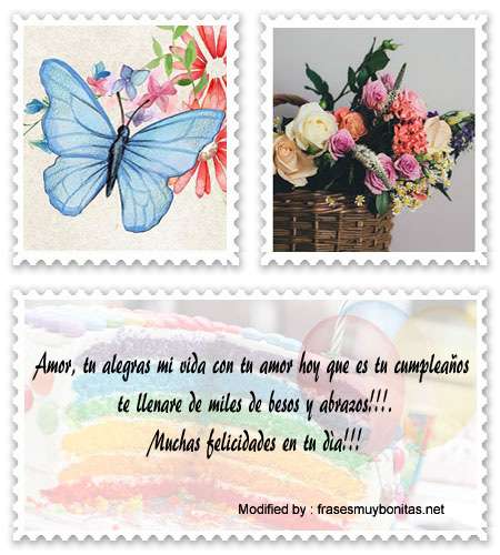 dedicatorias de cumpleaños para mi amor