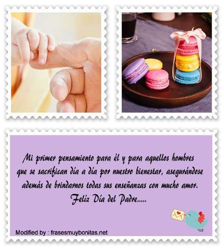 bellas frases por el Día del Padre para mi hijo