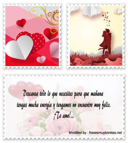 Frases de buenas noches mi amor | Dulces sueños a mi pareja Frases de buenas noches mi amor | Dulces sueños a mi pareja