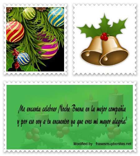 postales mensajes de Navidad saludos de Navidad para enamorar
