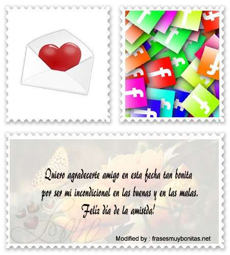 tarjetas con mensajes de amistad para 14 de febrero