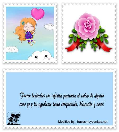 mensajes de texto de agradecimiento para mis Papis
