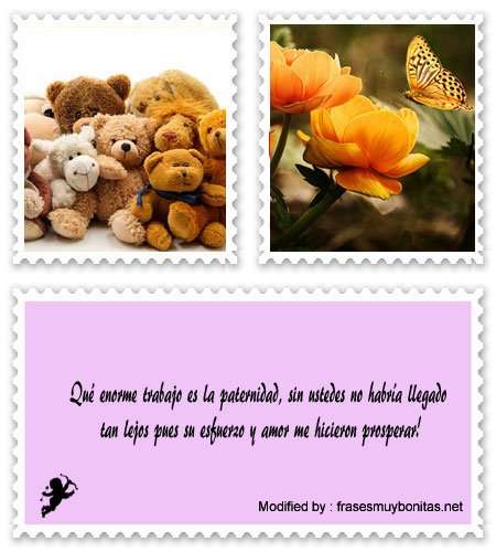 sms de reconcimientos a mis Papas