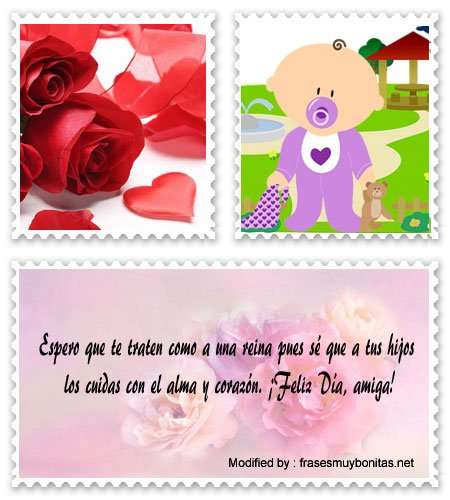 Originales saludos por el Día de las Madres para enviar por Whatsapp.#SaludosParaDiaDeLaMadre,#FrasesParaDiaDeLaMadre,#MensajesParaDiaDeLaMadre,TarjetasParaDiaDeLaMadre