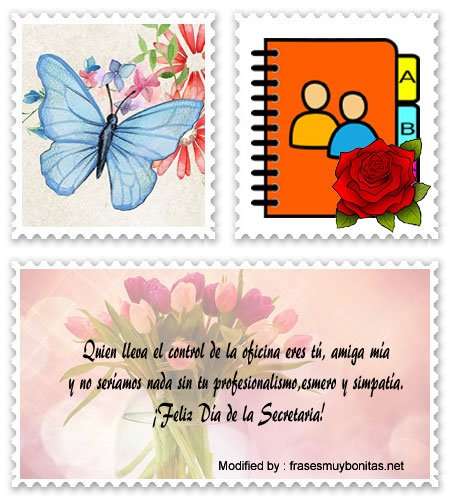 descargar bellos mensajes largos del Día de la Secretaria.#SaludosDíaDeLaSecretariaParaMiAmiga