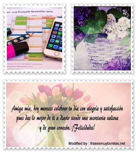 frases con imàgenes para el Día de la Secretaria.#SaludosDíaDeLaSecretariaParaMiAmiga