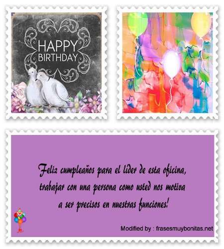 descargar mensajes bonitos de cumpleaños para mi jefe.#SaludosDeCumpleañosParaUnJefe
