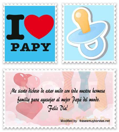 los mejores saludos para el Día del Padre para Facebook.#MensajesPorElDíaDelPadre