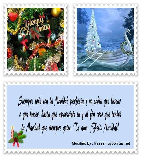 Descargar mensajes bonitos de Navidad para Facebook.#TarjetasDeNavidad