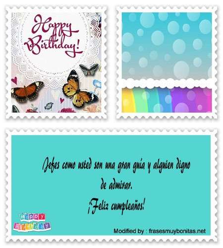 Saludos de cumpleaños para mi jefe para Messenger.#MensajesDeCumpleañosParaMiJefe