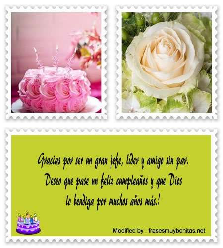 bellos saludos de cumpleaños para mi jefe.#MensajesDeCumpleañosParaMiJefe