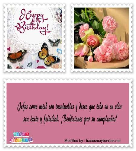 palabras bonitas de cumpleaños a para un jefe.#MensajesDeCumpleañosParaMiJefe