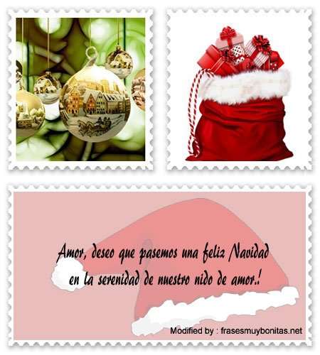 originales frases para enviar en navidad y año nuevo a mi novio.#MensajesParaNavidadyAñoNuevo