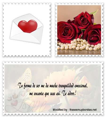 Bonitos textos románticos para enviar a mi amor por Messenger.#FrasesDeAmorParaNovios