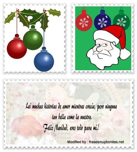 Originales versos de Navidad para dedicar a mi novio por Facebook.#SaludosDeNavidadParaMiNovia