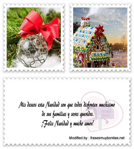 Buscar textos cortos por Navidad para Whatsapp y Facebook.#MensajesFelízNavidad