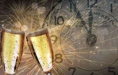 los mejores saludos de año nuevo.#TarjetasConMensajesDeAñoNuevo