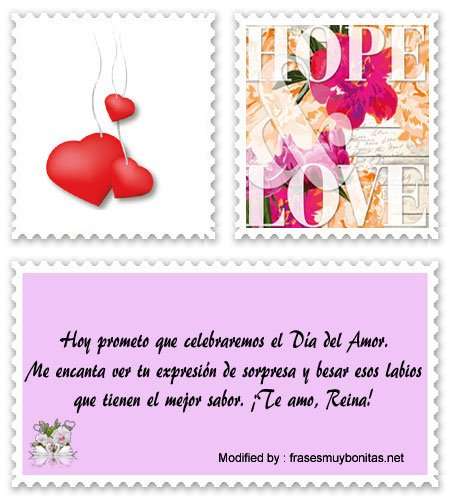 lindos saludos de San Valentín para novios.#FrasesRománticasPara14DeFebrero