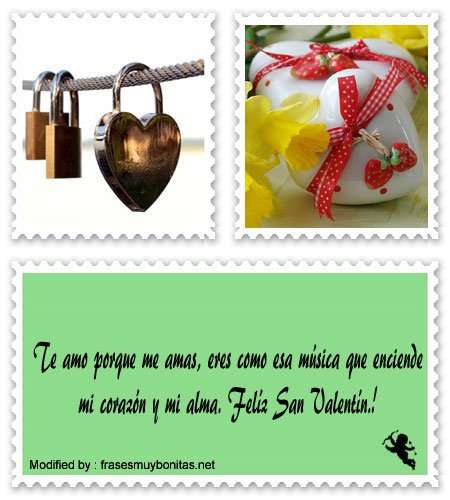 Palabras originales de amor para San Valentín para mi pareja.#SaludosParaSanValentín