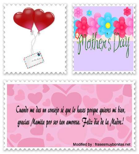 Frases con imágenes para el Día de la Madre para Facebook.#SaludosParaElDíaDeLaMadre